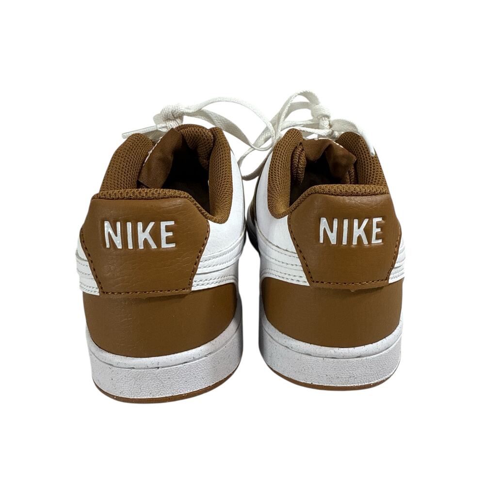Nike Court Vision Low Next Nature Women’s Shoes Size 10 Light British Tan White - Picture 6 of 14